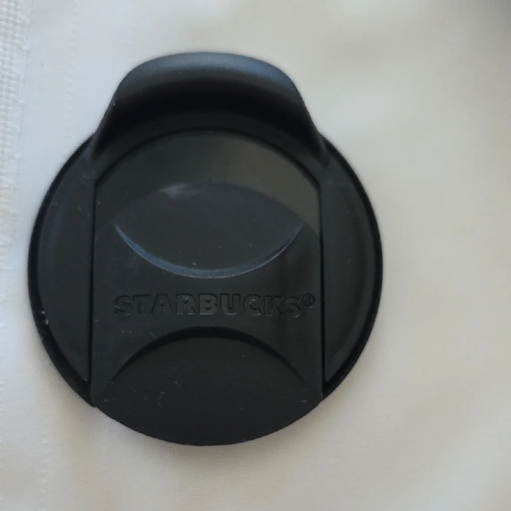 Starbucks 2020 White Snowflake Tubmber Mug With Travel Lid 12oz